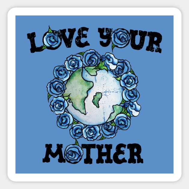 Love your mother earth day Sticker by bubbsnugg